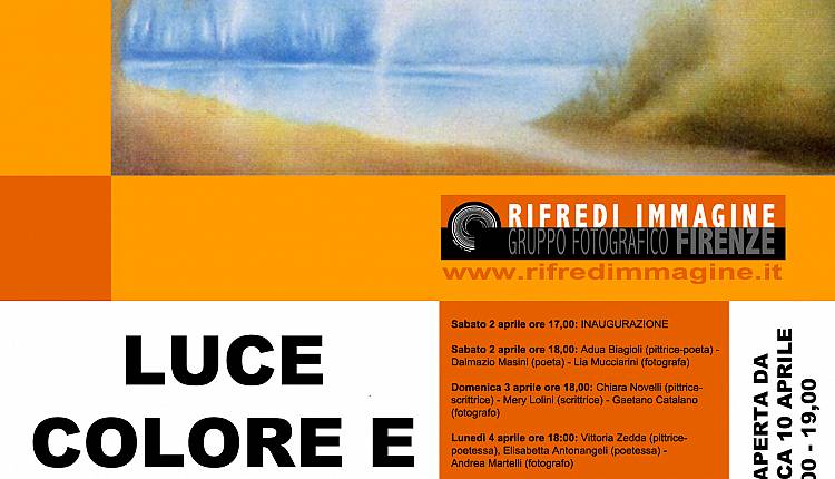 Evento Mostra collettiva, Luce, colore e Parole Centro commerciale San Donato