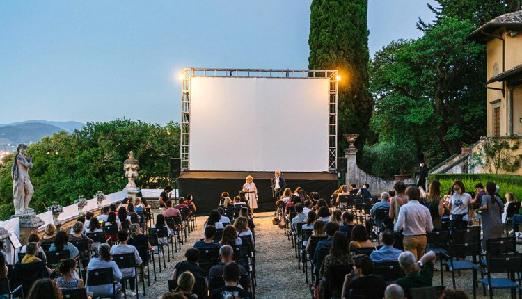 Evento Cinema in villa Giardino Bardini