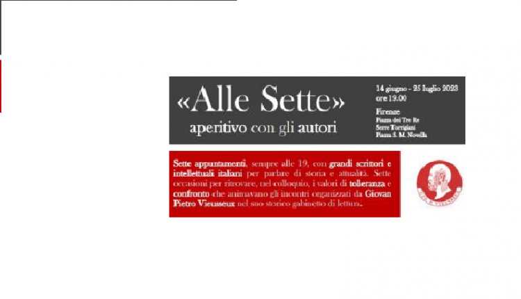 Evento Aperitivo con gli autori: Giorgio Scotoni Serre Torrigiani