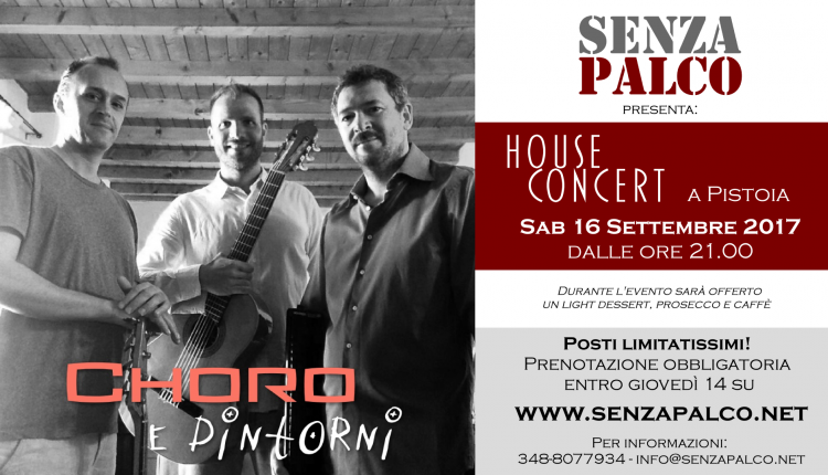 Evento House concert a Pistoia House Concert Pistoia