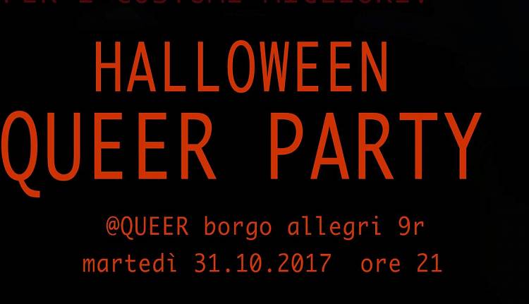 Evento Halloween Queer Party Queer