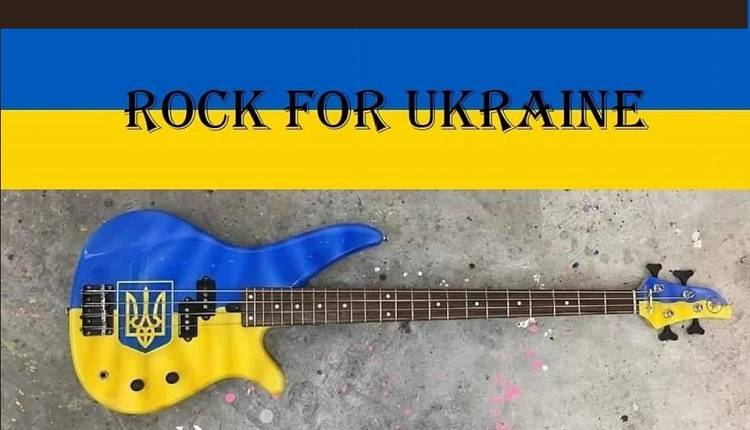 Evento Rock for Ukraine Anfiteatro delle Cascine