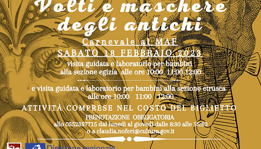 Evento Volti e maschere degli antichi Museo Archeologico Nazionale