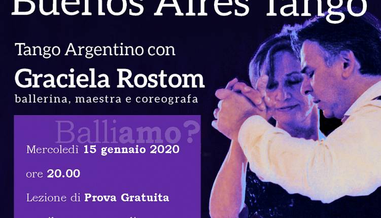 Evento Buenos Aires Tango - Lezioni Gratuite per Principianti Assoluti Buenos Aires Tango a.s.d.