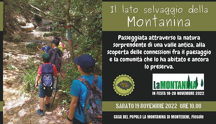 Evento Festa della Montanina: Passeggiata in Val di Sambre  Circolo Arci la Montanina