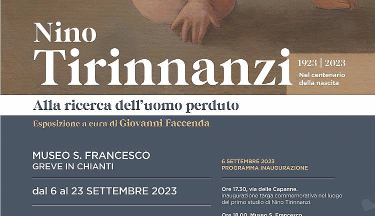 Evento Nino Tirinnanzi, Alla ricerca dell'uomo perduto Museo di Arte Sacra di San Francesco