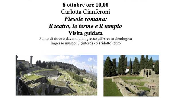 Evento Fiesole romana: il teatro, le terme e il tempio Comune di Fiesole