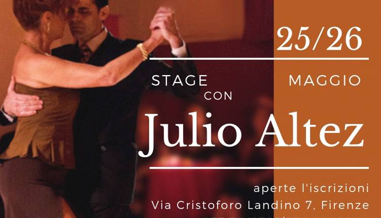 Evento Stage di Tango con il Maestro Argentino Julio Altez Buenos Aires Tango a.s.d.