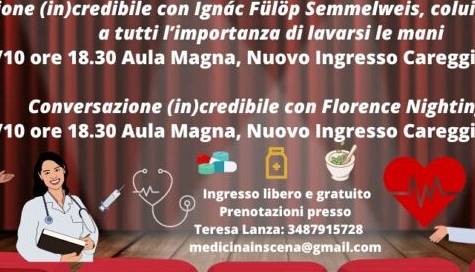 Evento Reading Florence, Conversazione (in)credibile con Florence Nightingale Azienda Ospedaliero-Universitaria Careggi