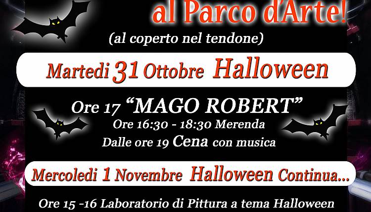 Evento Halloween e 1 novembre al parco Parco d'Arte Enzo Pazzagli