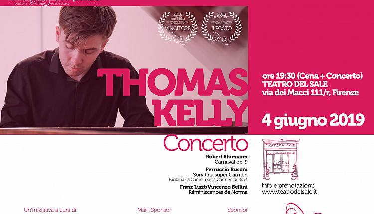 Evento Thomas Kelly in concerto  Circolo Teatro del Sale 