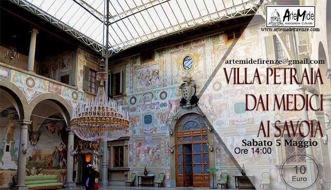 Evento Villa Petraia, dai Medici ai Savoia  Villa La Petraia