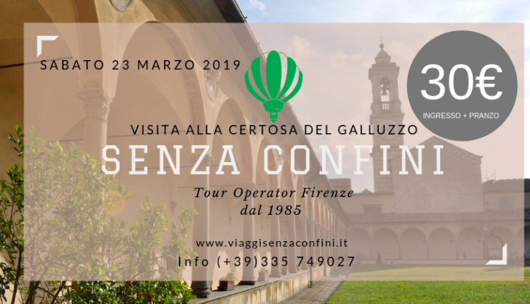 Evento Visita della Certosa del Galluzzo e pranzo Certosa di Firenze
