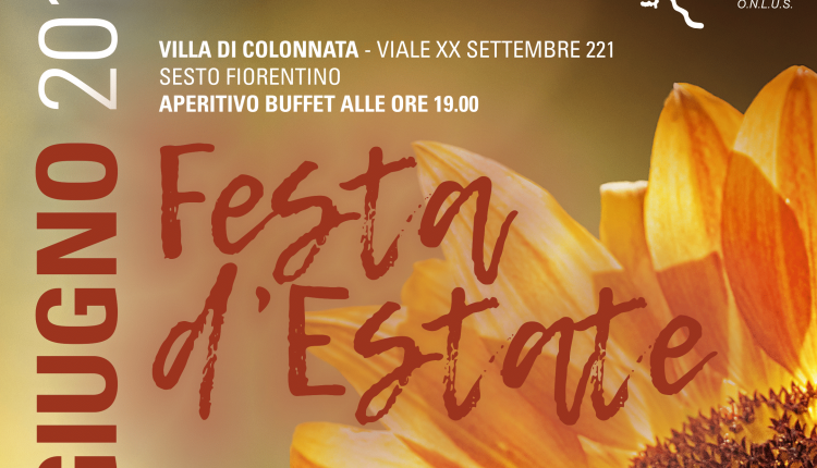 Evento Festa d'Estate per ATT Villa di Colonnata - Gerini