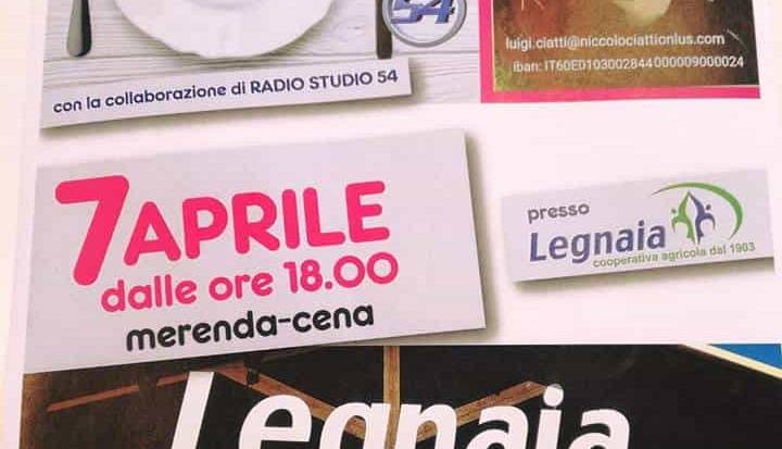 Evento Merenda-Cena per Niccolò Ciatti Cooperativa di Legnaia Firenze