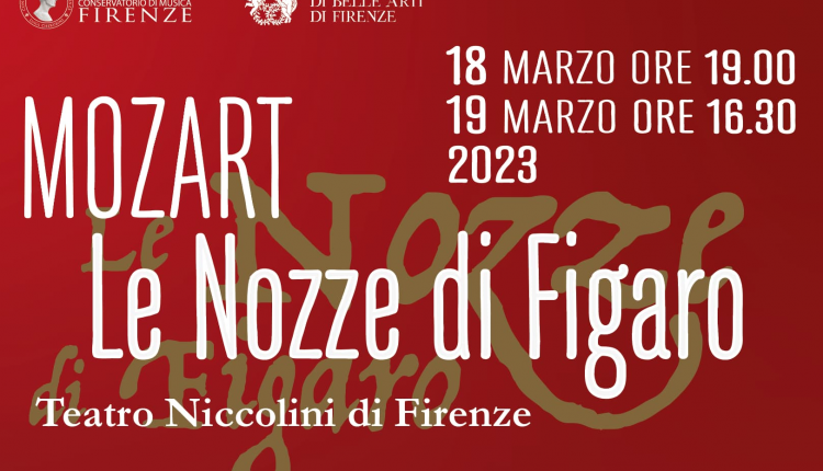 Evento Mozart, Le nozze di Figaro al Teatro Niccolini Teatro Niccolini