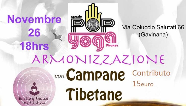 Evento Campane Tibetane Popyoga Firenze