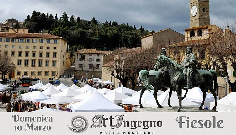 Evento Artigiani e non solo: mostra mercato di prodotti artigianali Piazza Mino da Fiesole