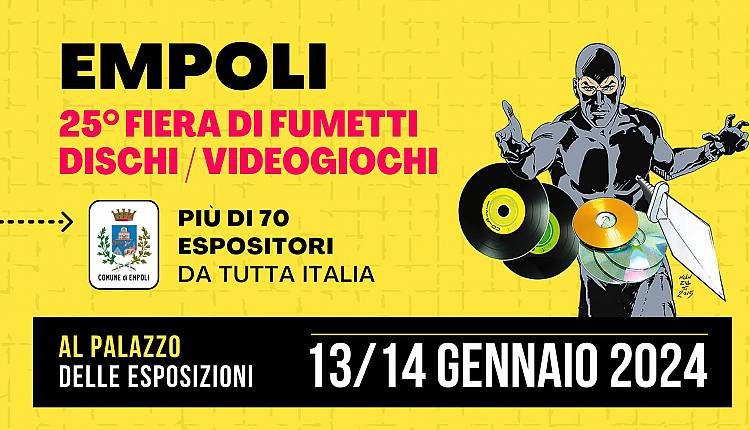 Evento Fiera del disco e del fumetto  Palazzo delle Esposizioni