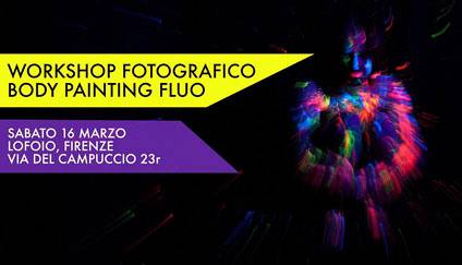 Evento Workshop Body Painting FLUO Lofoio