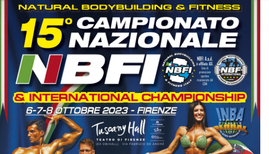 Evento 15° Campionato Nazionale NBFI Teatro Tuscany Hall