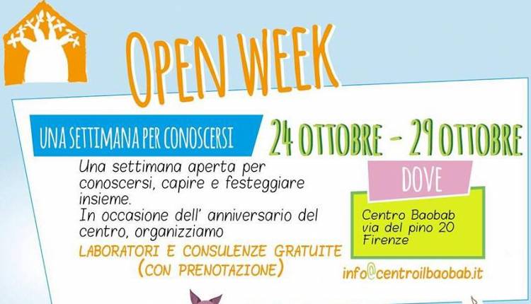 Evento Open week Baobab Centro Baobab