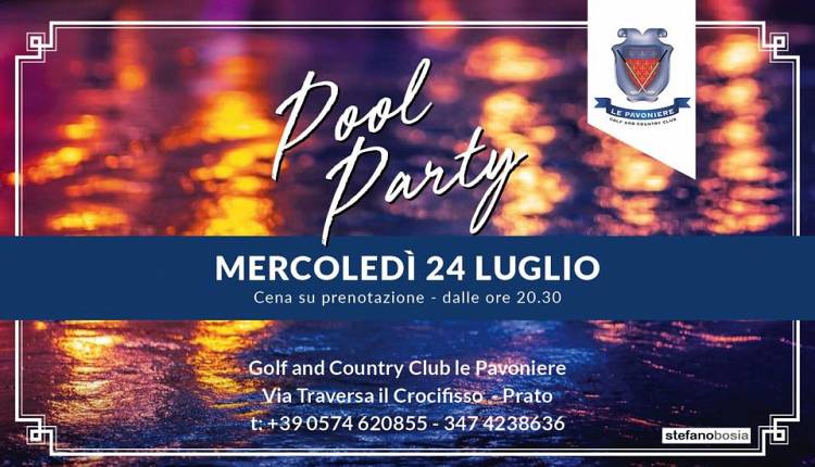 Evento Pool Party @Golf Club le Pavoniere Golf Club Le Pavoniere