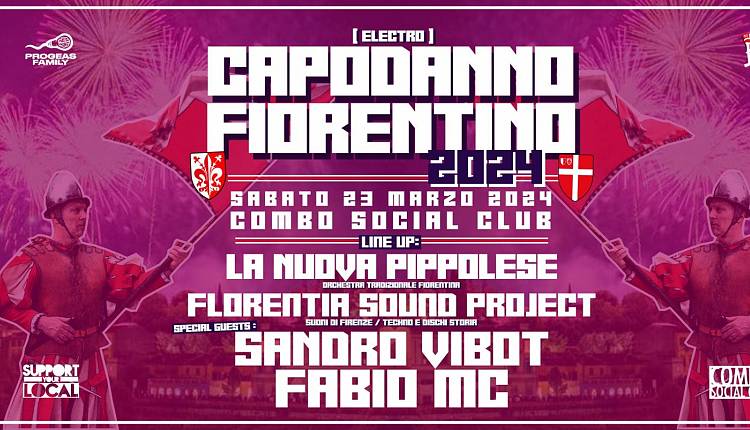 Evento Electro Capodanno Fiorentino Combo Social Club