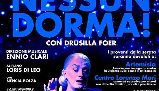 Evento Nessun dorma con Drusilla Foer Teatro della Pergola