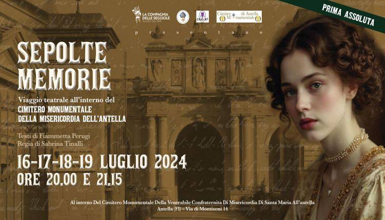 Evento Sepolte Memorie Cimitero monumentale della Ven. Confraternita della Misericordia di S. Maria all’Antella