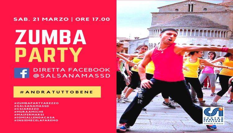 Evento #IoRestoaCasa - Zumba Party Firenze