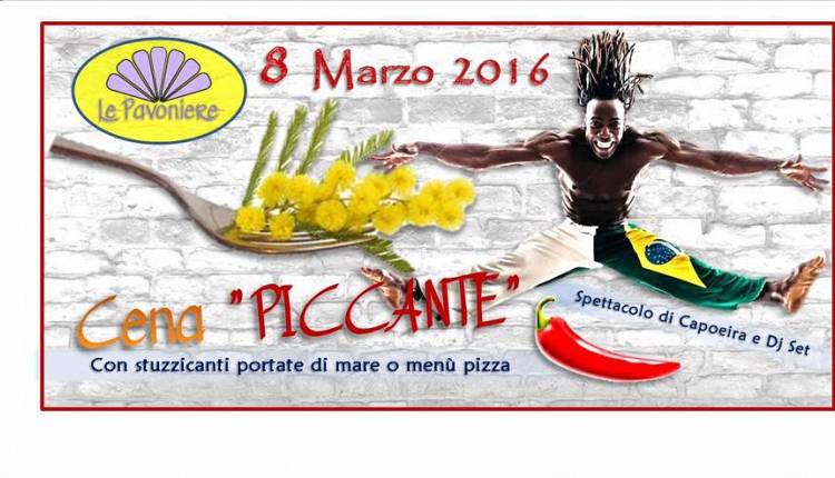 Evento Cena piccante per la festa della donna Piazzale delle Pavoniere