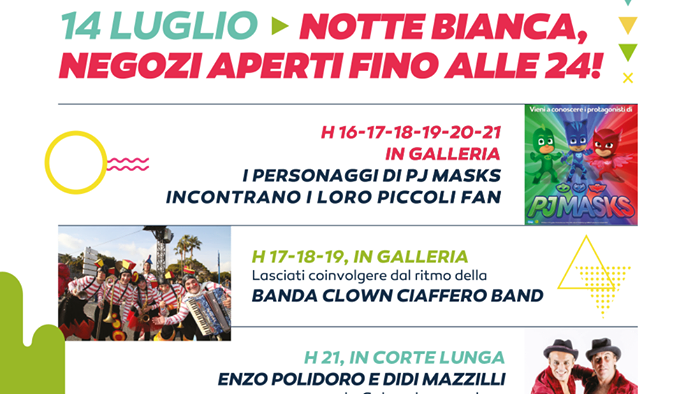 Evento Notte bianca ai Gigli Centro Commerciale I Gigli