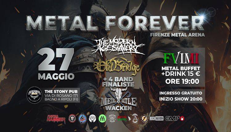 Evento Firenze Metal The Stony Pub