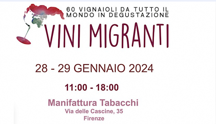 Evento Vini Migranti Ex Manifattura Tabacchi