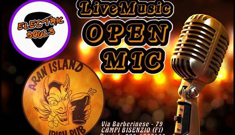 Evento 2° Serata Open Mic  Aran Island Pub