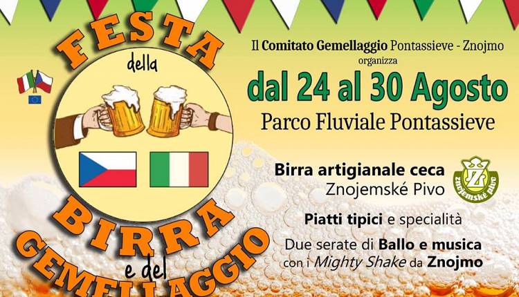 Evento Festa della Birra e del Gemellaggio Comune di Pontassieve