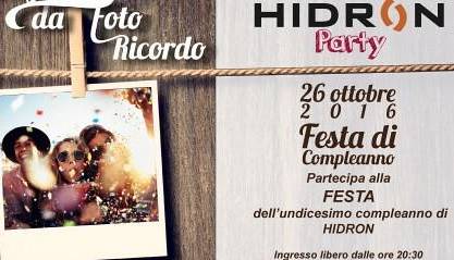 Evento Festa di compleanno di Hidron Piscina Hidron 