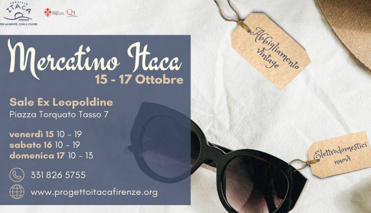 Evento Mercatino Itaca: Vintage per la Salute Mentale  Sala ex Chiesa delle Leopoldine