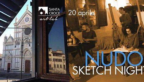 Evento Sketch Night Florence Santa Croce Art Lab