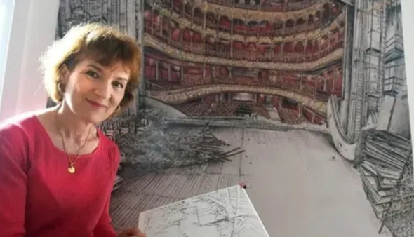 Evento Catherine Dubreuil, Cinecittà e i grandi teatri parigini Institut français Firenze