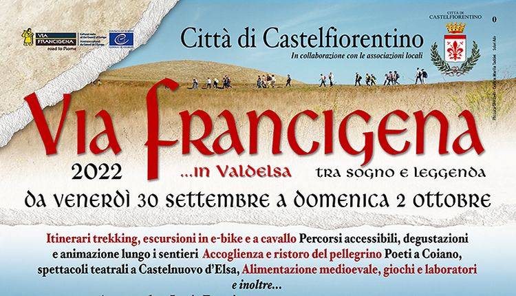 Evento La Via Francigena in Valdelsa. Tra sogno e leggenda Castelfiorentino