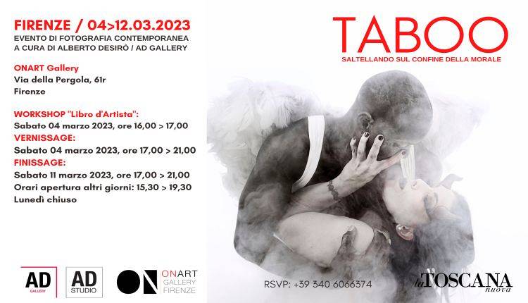 Evento Taboo: Saltellando sul confine della morale OnArt Gallery