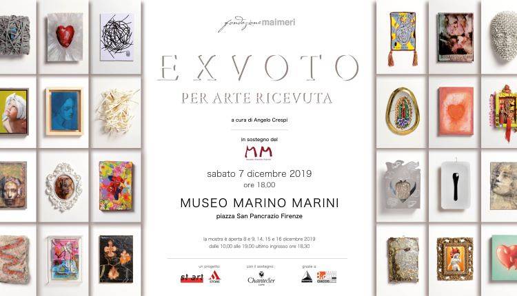 Evento Ex Voto, per arte ricevuta Museo Marino Marini