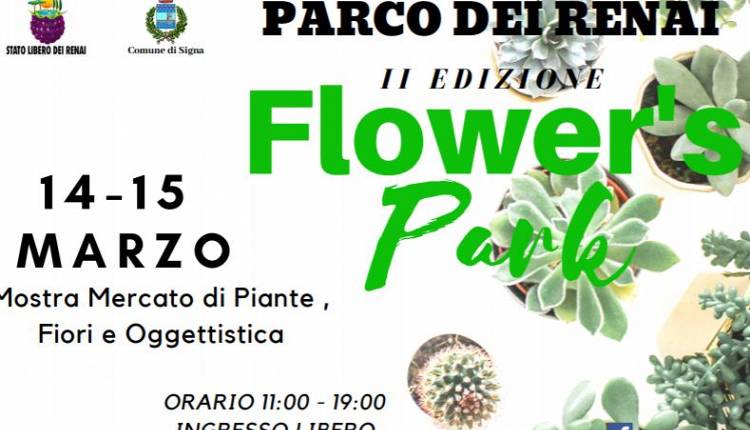 Evento Flower's Park Parco dei Renai Via dei Renai Signa (Fi)
