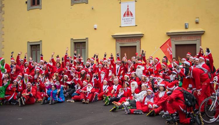 Evento Pattinata natalizia in costume Piazzale delle Pavoniere