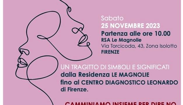 Evento Camminata contro la violenza di genere Firenze città