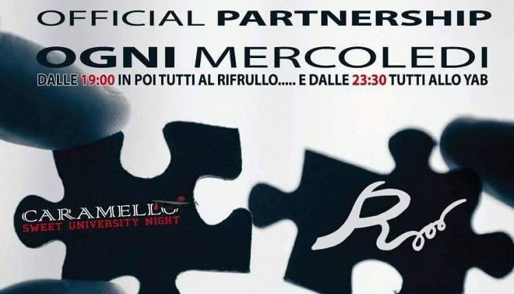 Evento Yab Caramello: il mercoledì universitario Yab