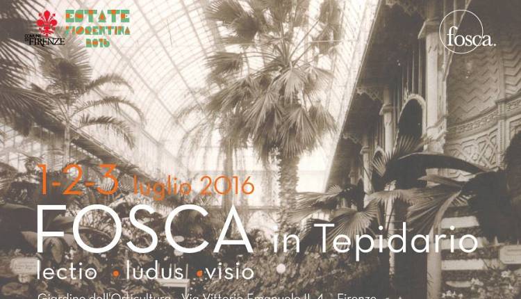 Evento Fosca in Tepidario Giardino dell'Orticoltura