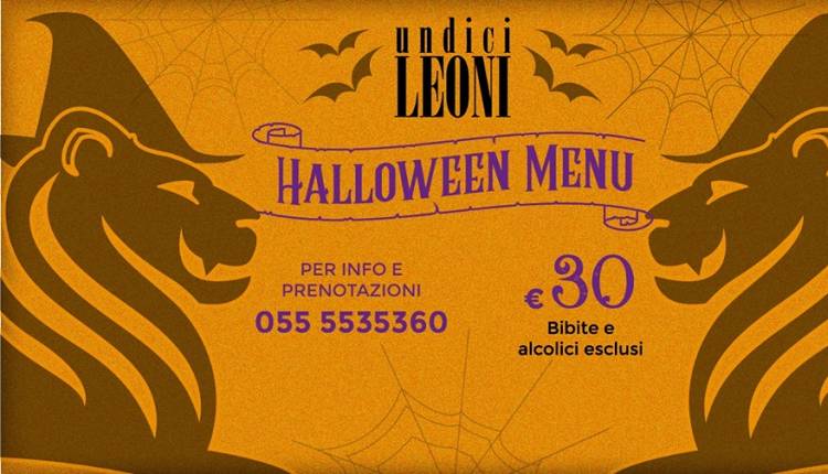 Evento Cena di Halloween agli Undici Leoni Ristorante Undici Leoni